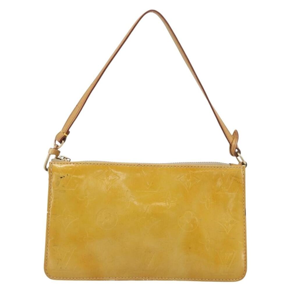 Louis Vuitton Monogram Vernis Lexington Pouch Accessory Beige
